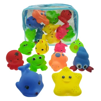 10 Pcs Mixed Marine Animals Swimming Water Toys Colorful Soft Floating Rubber Squeeze Bathing Toy For Baby Bath Toys
10 Pcs Mixed Marine Animals Swimming Water Toys Colorful Soft Floating Rubber Squeeze Bathing Toy For Baby Bath Toys