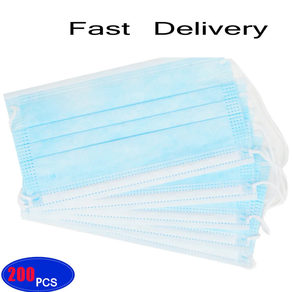 Fas Shipping 200PCS Ear loop Face Masks DROPSHIPPING Disposable Anti-dust Mask Mouth Protective Mask Light Blue Unisex Men Women
Fas Shipping 200PCS Ear loop Face Masks DROPSHIPPING Disposable Anti-dust Mask Mouth Protective Mask Light Blue Unisex Men Women