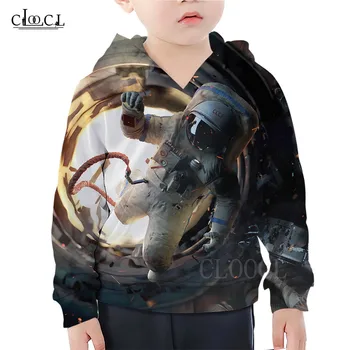 Space Astronaut Pattern Hoodie Children Kids Sweatshirt Cool Outer Space 3D Print Cosmonaut Girls Boys Hoodies Casual Streetwear
Space Astronaut Pattern Hoodie Children Kids Sweatshirt Cool Outer Space 3D Print Cosmonaut Girls Boys Hoodies Casual Streetwear