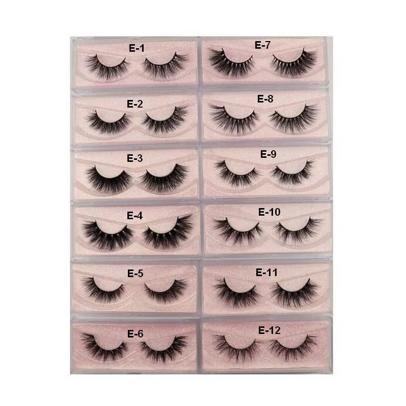 Eye False Lashes Mink Eyelashes 3D Mink 100% Cruel Eyelashes Handmade Natural Reusable Small Eyelashes False Eyelash Makeup
Eye False Lashes Mink Eyelashes 3D Mink 100% Cruel Eyelashes Handmade Natural Reusable Small Eyelashes False Eyelash Makeup