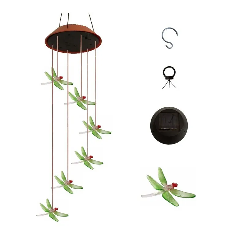Cross Border for Solar Colorful Color Changing Hummingbird Butterfly Wish Bottle Sun Christmas Tree Particle Sphere Wind Chime
Cross Border for Solar Colorful Color Changing Hummingbird Butterfly Wish Bottle Sun Christmas Tree Particle Sphere Wind Chime