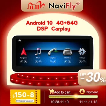 NaviFly Qualcomm Snapdragon625 Carplay Android 10 Car DVD for Benz A Class W176/CLA X156 A200 A260 CLA180 CLA200 CLA250 GLA200
NaviFly Qualcomm Snapdragon625 Carplay Android 10 Car DVD for Benz A Class W176/CLA X156 A200 A260 CLA180 CLA200 CLA250 GLA200