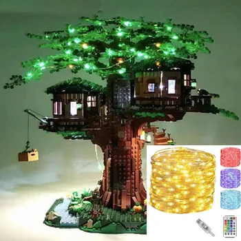MODIKER USB Powered LED Lighting Kit with 16 Colored String Light OR with 8 Flashing String Light for Tree House 21318 LED Only
MODIKER USB Powered LED Lighting Kit with 16 Colored String Light OR with 8 Flashing String Light for Tree House 21318 LED Only
