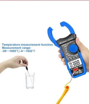HP-870N Digital Clamp Multimeter Auto Ranging 6000 True RMS Clamp Meter AC/DC Voltage Meter (Jaw 45mm)
HP-870N Digital Clamp Multimeter Auto Ranging 6000 True RMS Clamp Meter AC/DC Voltage Meter (Jaw 45mm)