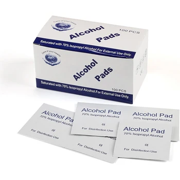 200pcs/lot 70% Alcohol Prep Swap Pad Wet Wipe for Antiseptic Skin Cleaning Care for permanent makeup supplies
200pcs/lot 70% Alcohol Prep Swap Pad Wet Wipe for Antiseptic Skin Cleaning Care for permanent makeup supplies