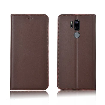 Genuine Leather magnetic flip case credit card slot holder for LG G7 ThinQ/LG G6/LG G5/LG G4 phone case funda standing flip case
Genuine Leather magnetic flip case credit card slot holder for LG G7 ThinQ/LG G6/LG G5/LG G4 phone case funda standing flip case