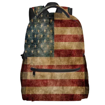 Retro American Flag Backpack College Students Wear Resistance Laptop Backpack Book Bag Casual Sports Bags School Bag
Retro American Flag Backpack College Students Wear Resistance Laptop Backpack Book Bag Casual Sports Bags School Bag