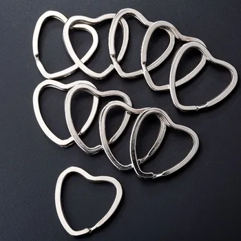10PCS DIY Metal Love Heart Stars Flowers Shaped Split Ring Key Ring Key Holder Keyfob Accessories Connector Keychain Keyring 
10PCS DIY Metal Love Heart Stars Flowers Shaped Split Ring Key Ring Key Holder Keyfob Accessories Connector Keychain Keyring