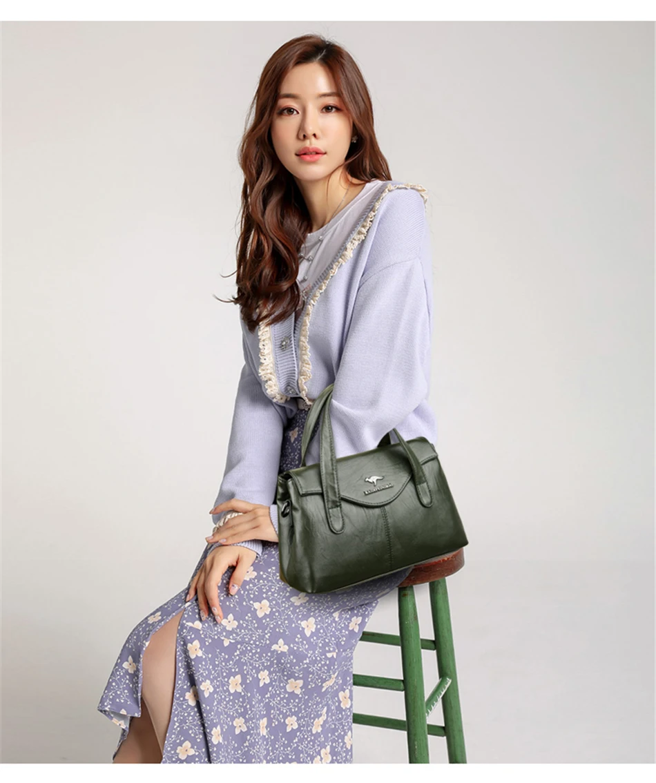 Casual High Quality Pu Leather Handbags for Women 2020 Female Crossbody Shoulder Bags Luxury Handbags Women Bags Designer Sac Casual High Quality Pu Leather Handbags for Women 2020 Female Crossbody Shoulder Bags Luxury Handbags Women Bags Designer Sac