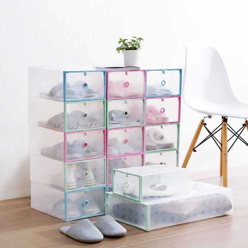 Matte shoe box plastic Transparent can be superimposed shoe cabinets storage meuble chaussure shoes boxes new drawer type
Matte shoe box plastic Transparent can be superimposed shoe cabinets storage meuble chaussure shoes boxes new drawer type
