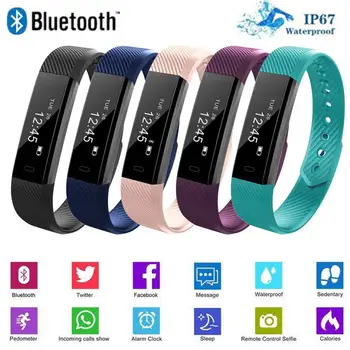 Smart Wristband Sports Smart Band Waterproof Sleep Monitor Call Reminder Fitness Tracker Bracelet Smart Watch for IOS Android
Smart Wristband Sports Smart Band Waterproof Sleep Monitor Call Reminder Fitness Tracker Bracelet Smart Watch for IOS Android
