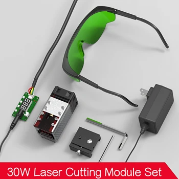 30W Laser Cutting Head 450nm Blue CNC Laser TTL Module Set for Laser Engraving Machine Wood Marking Cutting Tool 
30W Laser Cutting Head 450nm Blue CNC Laser TTL Module Set for Laser Engraving Machine Wood Marking Cutting Tool