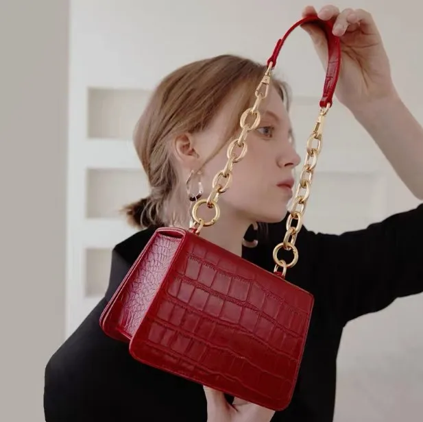 Luxury Handbags Women Bags Designer Famous Brand Crocodile Chain Shoulder Crossbody Bags For Women 2019 Tote Bag bolsa feminina
Luxury Handbags Women Bags Designer Famous Brand Crocodile Chain Shoulder Crossbody Bags For Women 2019 Tote Bag bolsa feminina