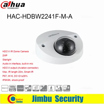 Dadua 2MP Mobile HDCVI IR Dome Camera HAC-HDBW2241F-M-A Starlight built-in mic Max. IR length 20m IP67, IK10, DC12V±30%
Dadua 2MP Mobile HDCVI IR Dome Camera HAC-HDBW2241F-M-A Starlight built-in mic Max. IR length 20m IP67, IK10, DC12V±30%