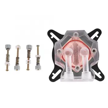 Computer PC GPU Liquid Cooler Universal Water Cooling Block G1/4 Thread Waterblock Liquid Cooler 40*40*3mm Copper Base
Computer PC GPU Liquid Cooler Universal Water Cooling Block G1/4 Thread Waterblock Liquid Cooler 40*40*3mm Copper Base