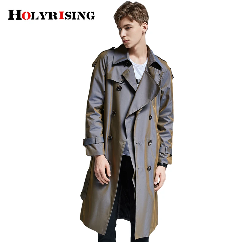 Holyrising Hombre Trench Coat Discoloration Turn Collar Vintage Long Windbreaker Pockets Male Windproof Overcoat S-6XL 18965-5
Holyrising Hombre Trench Coat Discoloration Turn Collar Vintage Long Windbreaker Pockets Male Windproof Overcoat S-6XL 18965-5