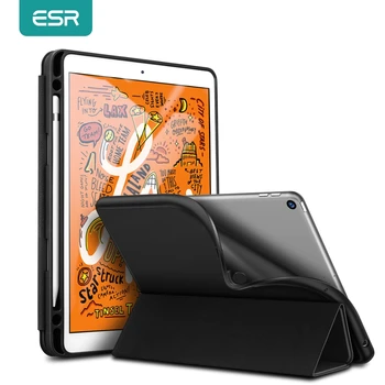 ESR for iPad Mini 5 Case Folio Rubber Oil Cover Soft Flexible Rubberized Trifold Smart Case with Pencil Slot for iPad Mini 2019
ESR for iPad Mini 5 Case Folio Rubber Oil Cover Soft Flexible Rubberized Trifold Smart Case with Pencil Slot for iPad Mini 2019