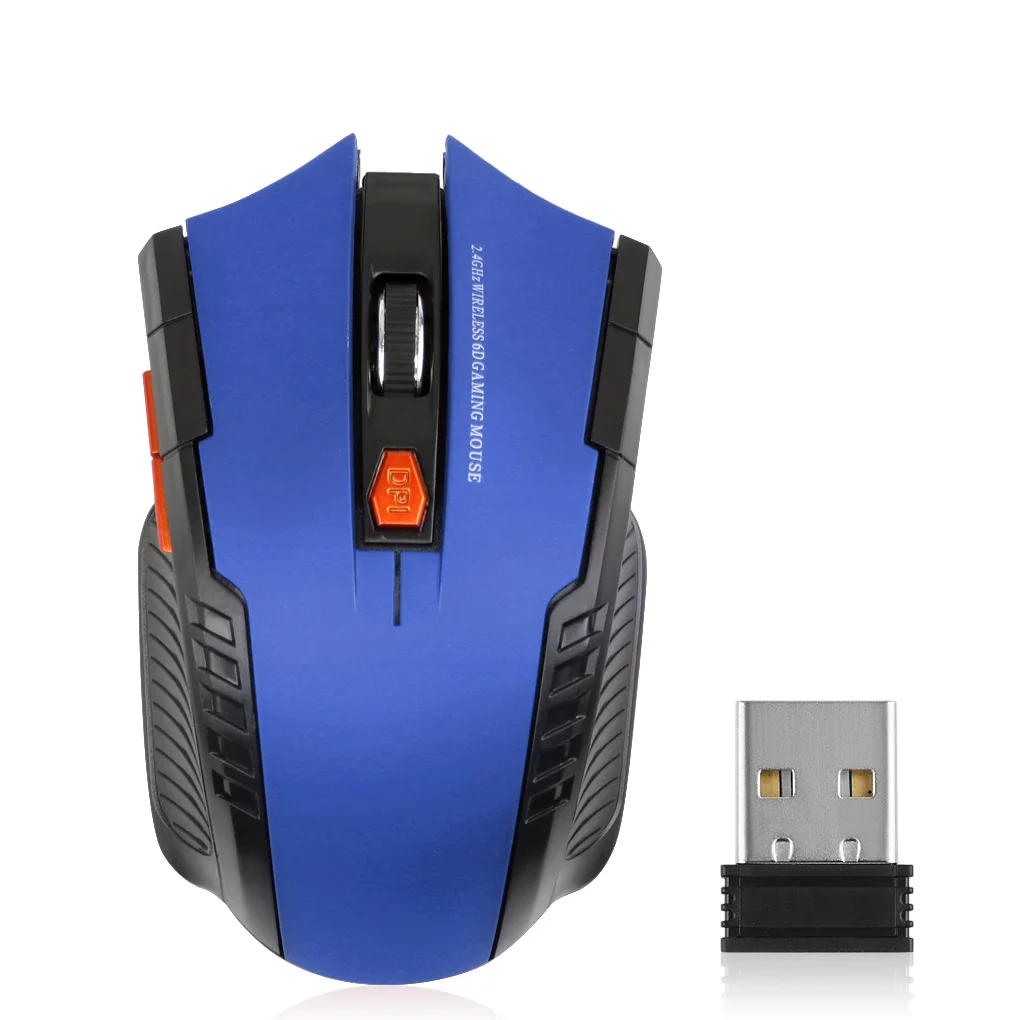 6 Buttons 1600DPI Gaming Mouse Ergonomic Optical 2.4G Wireless Mouse Gamer Desktop Cordless Mice for PC Computer Laptop
6 Buttons 1600DPI Gaming Mouse Ergonomic Optical 2.4G Wireless Mouse Gamer Desktop Cordless Mice for PC Computer Laptop