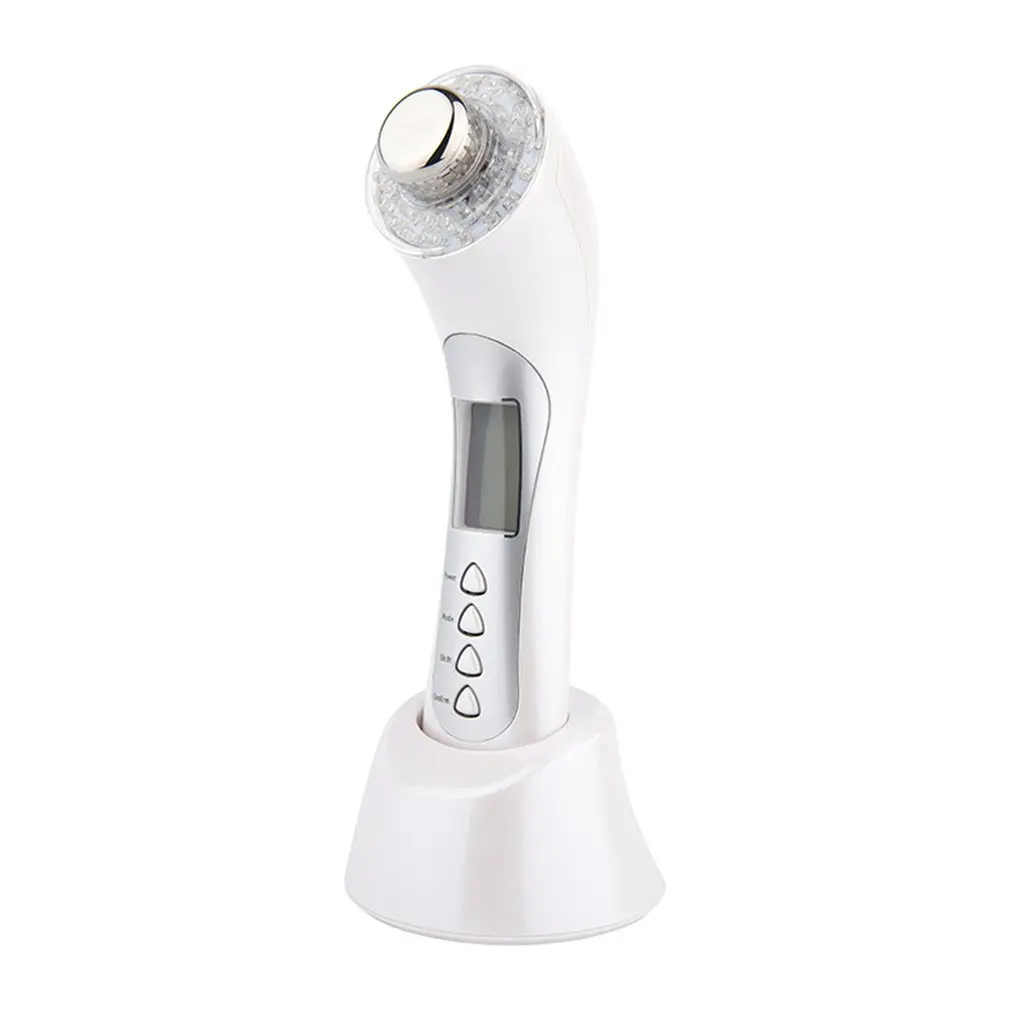 5 in 1 Skin Renewal System Skin Beauty Care Tool Ultrasonic High Frequency Ion Led Photon Personal Handheld Facial Massager
5 in 1 Skin Renewal System Skin Beauty Care Tool Ultrasonic High Frequency Ion Led Photon Personal Handheld Facial Massager