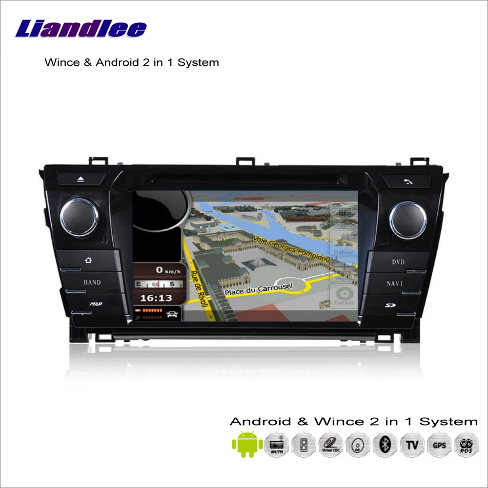 Car Android Multimedia Stereo For Toyota Corolla E160 E170 2012~2014 - S160 Radio CD DVD Player GPS Navigation Audio Video 
Car Android Multimedia Stereo For Toyota Corolla E160 E170 2012~2014 - S160 Radio CD DVD Player GPS Navigation Audio Video