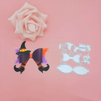 Halloween Witch Bow Bowknot Metal Cutting Dies Stencil for DIY Scrapbooking Album Decorative Cards Making 
Halloween Witch Bow Bowknot Metal Cutting Dies Stencil for DIY Scrapbooking Album Decorative Cards Making
