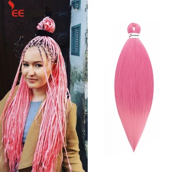 Leeons Cheap Pre Stretched Braiding Hair 60Color Ez Braids Rainbow Synthetic Braiding Hair Extensions Straight Ez Braids Hair
Leeons Cheap Pre Stretched Braiding Hair 60Color Ez Braids Rainbow Synthetic Braiding Hair Extensions Straight Ez Braids Hair