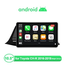 Android 10.0 Head Unit 10.5 Inch Car Radio Touch Screen With Carplay And Steering Wheel For Toyota CHR 2016-2019(Right Drive)
Android 10.0 Head Unit 10.5 Inch Car Radio Touch Screen With Carplay And Steering Wheel For Toyota CHR 2016-2019(Right Drive)