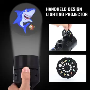 Flashlight Projection Lamp Rechargeable Tripod Easter Light Show Holiday Decoration Dynamic / Static Pictures Party
Flashlight Projection Lamp Rechargeable Tripod Easter Light Show Holiday Decoration Dynamic / Static Pictures Party