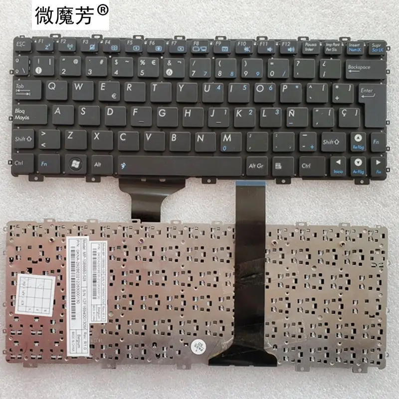 Новая клавиатура SP для ноутбука Asus Eee PC EPC 1015, 1015PN, 1015PW, 1015BX, 1015PX, 1015PD, 1015TX, 1015CX, 1011PX, 1011CH, без рамки
Новая клавиатура SP для ноутбука Asus Eee PC EPC 1015, 1015PN, 1015PW, 1015BX, 1015PX, 1015PD, 1015TX, 1015CX, 1011PX, 1011CH, без рамки
