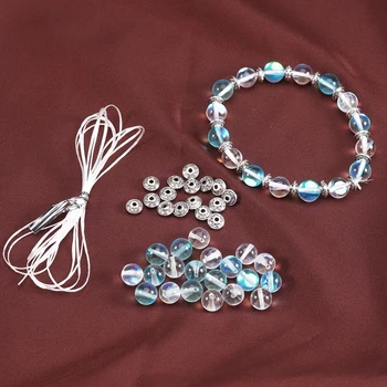 SAUVOO Natural Stone Beads DIY Bracelet Making Kits Clear Beads Stretch Cords To Make Bracelets Findings Material Sets Package
SAUVOO Natural Stone Beads DIY Bracelet Making Kits Clear Beads Stretch Cords To Make Bracelets Findings Material Sets Package
