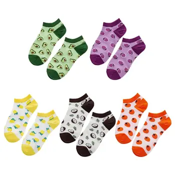 Japanese Women Summer Cotton Boat Socks Cute Tropical Fruits Jacquard Bright Candy Color Low Cut Shallow Mouth Short Hosiery
Japanese Women Summer Cotton Boat Socks Cute Tropical Fruits Jacquard Bright Candy Color Low Cut Shallow Mouth Short Hosiery