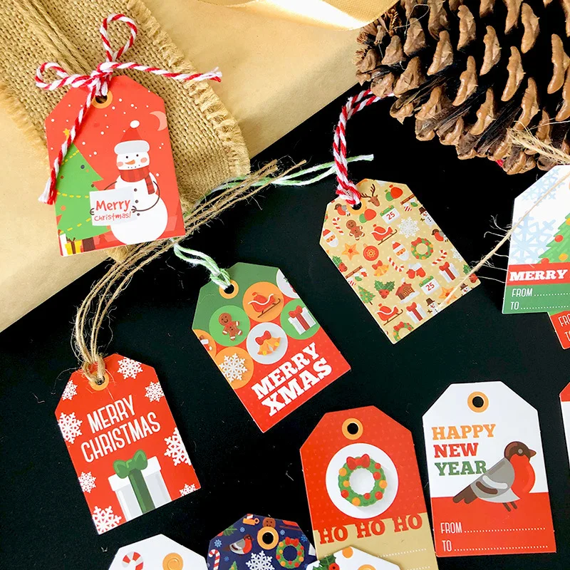 50set Kraft Paper Christmas Packaging Tags for Jewelry Box Small Pouches Wedding Party Candy DIY Gift Hang Tags New Year Cards
50set Kraft Paper Christmas Packaging Tags for Jewelry Box Small Pouches Wedding Party Candy DIY Gift Hang Tags New Year Cards