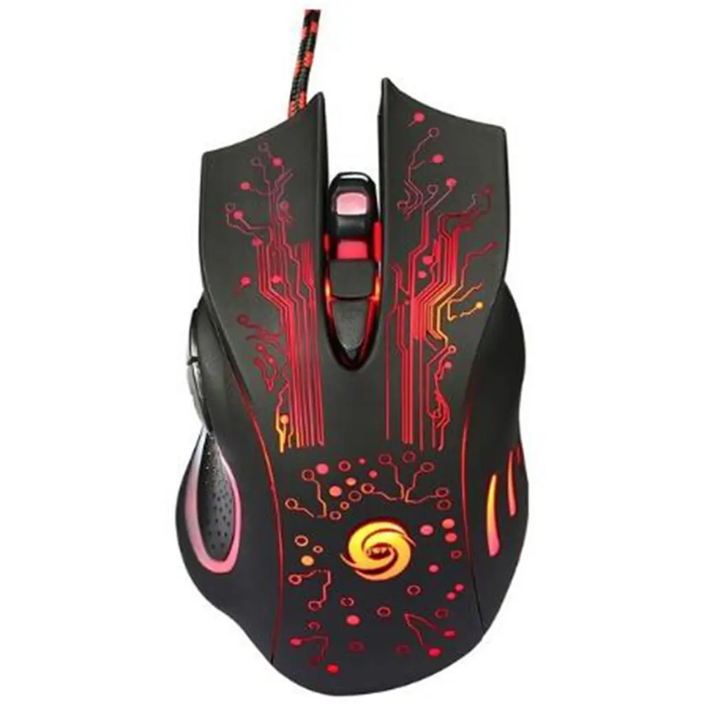 3200DPI LED Optical Mouse 6 Buttons USB Wired Gaming Mouse for Computer Professional Gamer Mouse for PC Laptop Plug and Play
3200DPI LED Optical Mouse 6 Buttons USB Wired Gaming Mouse for Computer Professional Gamer Mouse for PC Laptop Plug and Play