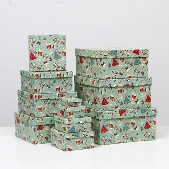 Box set 11 in 1 "Sweet christmas", 25.5 x 25.5 x 13 - 5.5 x 5.5 x 2.5 cm 5238410
Box set 11 in 1 "Sweet christmas", 25.5 x 25.5 x 13 - 5.5 x 5.5 x 2.5 cm 5238410