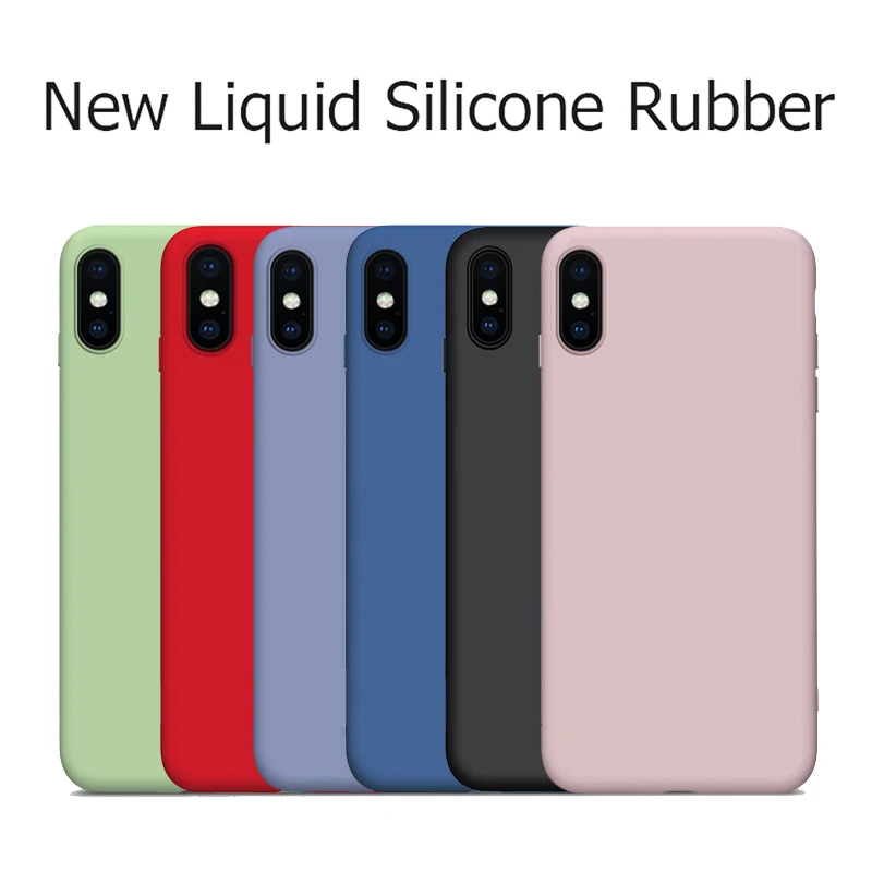 Liquid Silicone Case For iPhone X XR XS Max Soft-Touch Glossy Case For iPhone 7 8 6 6S Plus Full Cover Coque Fundas
Liquid Silicone Case For iPhone X XR XS Max Soft-Touch Glossy Case For iPhone 7 8 6 6S Plus Full Cover Coque Fundas