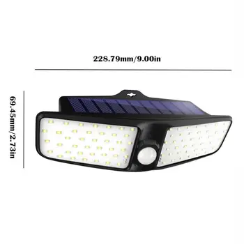 Remote Control 48 LED Solar Street Light Radar PIR Motion Sensor Wall Timing Lamp Waterproof For Garden
Remote Control 48 LED Solar Street Light Radar PIR Motion Sensor Wall Timing Lamp Waterproof For Garden