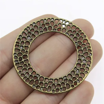 Wholesale Jewelry Lots Antique Bronze Color 49mm Big Round Circle Charms For Bracelet Child Jewelry 25 Pieces
Wholesale Jewelry Lots Antique Bronze Color 49mm Big Round Circle Charms For Bracelet Child Jewelry 25 Pieces