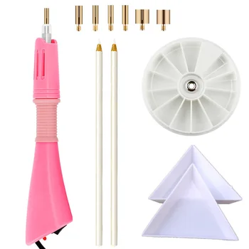Fast Heated ! Hotfix Rhinestone Applicator Pink Choice Hot Fix Applicator Iron-on Wand Heat-fix Tool Wand Gun Garment Y2999
Fast Heated ! Hotfix Rhinestone Applicator Pink Choice Hot Fix Applicator Iron-on Wand Heat-fix Tool Wand Gun Garment Y2999
