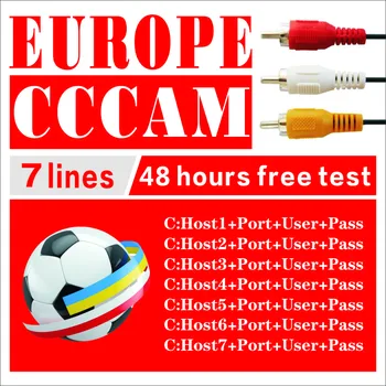 Best CCCam 7 Lines for Europe Spain, Portugal, Poland, Italy Satellite Receiver GTmedia V8 Nova Linux HD Receptor Cline
Best CCCam 7 Lines for Europe Spain, Portugal, Poland, Italy Satellite Receiver GTmedia V8 Nova Linux HD Receptor Cline