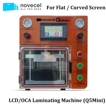 

Novecel Q5Mini Portable OCA Vacuum Laminator For Less Than 9.5" Flat Screen , Curved Screen , Tablets Laminating Machine