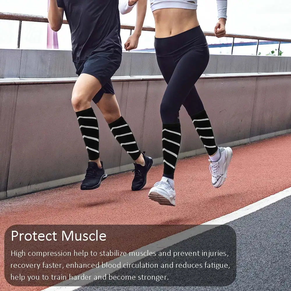 2Pcs Compression Thin Sports Socks 