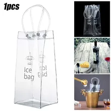 PVC Leakproof Ice Bag Transparent Cooler Pack Ice Bucket Wine Champagne Whisky Bottle Chiller With Carry Handle Bar Utensils
PVC Leakproof Ice Bag Transparent Cooler Pack Ice Bucket Wine Champagne Whisky Bottle Chiller With Carry Handle Bar Utensils