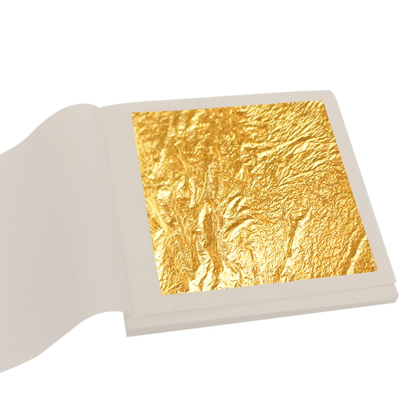 24K Edible Gold Leaf Sheets Real Gold Foil for Face Masks Skin Care Cake Bakery Pastry Art Decoration Crafts Gilding 50 pcs
24K Edible Gold Leaf Sheets Real Gold Foil for Face Masks Skin Care Cake Bakery Pastry Art Decoration Crafts Gilding 50 pcs