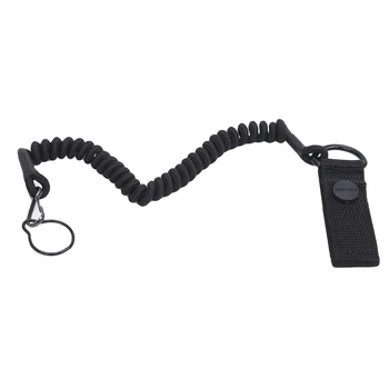 Hunting Tactical Anti-lost Elastic Lanyard Rope Spring Safety Strap Gun Rope For Key Ring Chain Flashlight Hunting Accessories
Hunting Tactical Anti-lost Elastic Lanyard Rope Spring Safety Strap Gun Rope For Key Ring Chain Flashlight Hunting Accessories