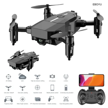 

EBOYU F86 2.4Ghz RC Drone 1080P Wifi FPV HD Camera Altitude Hold One Key Return/Landing/ Take Off Headless RC Quadcopter Drone