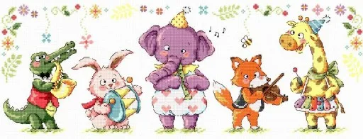 Gold Collection Counted Cross Stitch Kit Animal Band Musician Music Elephant Fox Crocodile Giraffe SO
Gold Collection Counted Cross Stitch Kit Animal Band Musician Music Elephant Fox Crocodile Giraffe SO