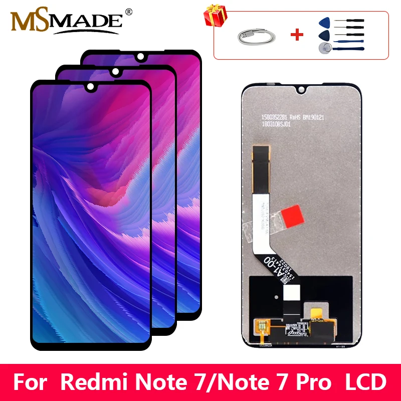 Original For Xiaomi Redmi Note 7 LCD Display Touch Screen Digitizer Display Assembly Redmi Note 7 Pro Display Replacement Parts
Original For Xiaomi Redmi Note 7 LCD Display Touch Screen Digitizer Display Assembly Redmi Note 7 Pro Display Replacement Parts