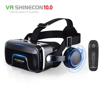Hot!2019 Google Cardboard VR Shinecon Pro Version VR Virtual Reality 3D Glasses +Smart Bluetooth Wireless Remote Control Gamepad
Hot!2019 Google Cardboard VR Shinecon Pro Version VR Virtual Reality 3D Glasses +Smart Bluetooth Wireless Remote Control Gamepad