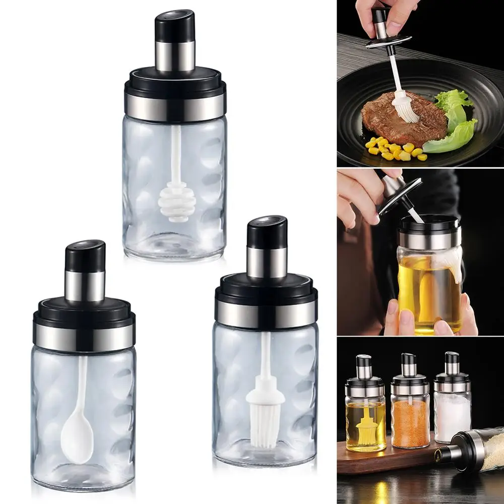 Transparent Glass Seasoning Teapot Storage Tank Storage Bottle Home Decoration Food Container Kitchen Storage Tool
Transparent Glass Seasoning Teapot Storage Tank Storage Bottle Home Decoration Food Container Kitchen Storage Tool