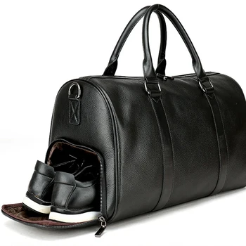Men's Travel Bag Casual Genuine Leather Luggage Carry On Leather Duffel Shoulder Bags Weekend Bag Big Tote Handbag large bolsa
Men's Travel Bag Casual Genuine Leather Luggage Carry On Leather Duffel Shoulder Bags Weekend Bag Big Tote Handbag large bolsa